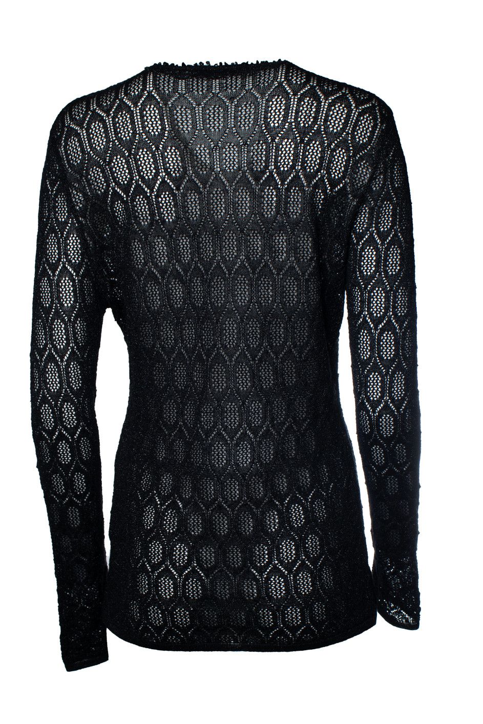 Other Cesare Gatti, knitted lurex cardigan with beads Size M / US 6-8 / IT 42-44 - 3 Thumbnail