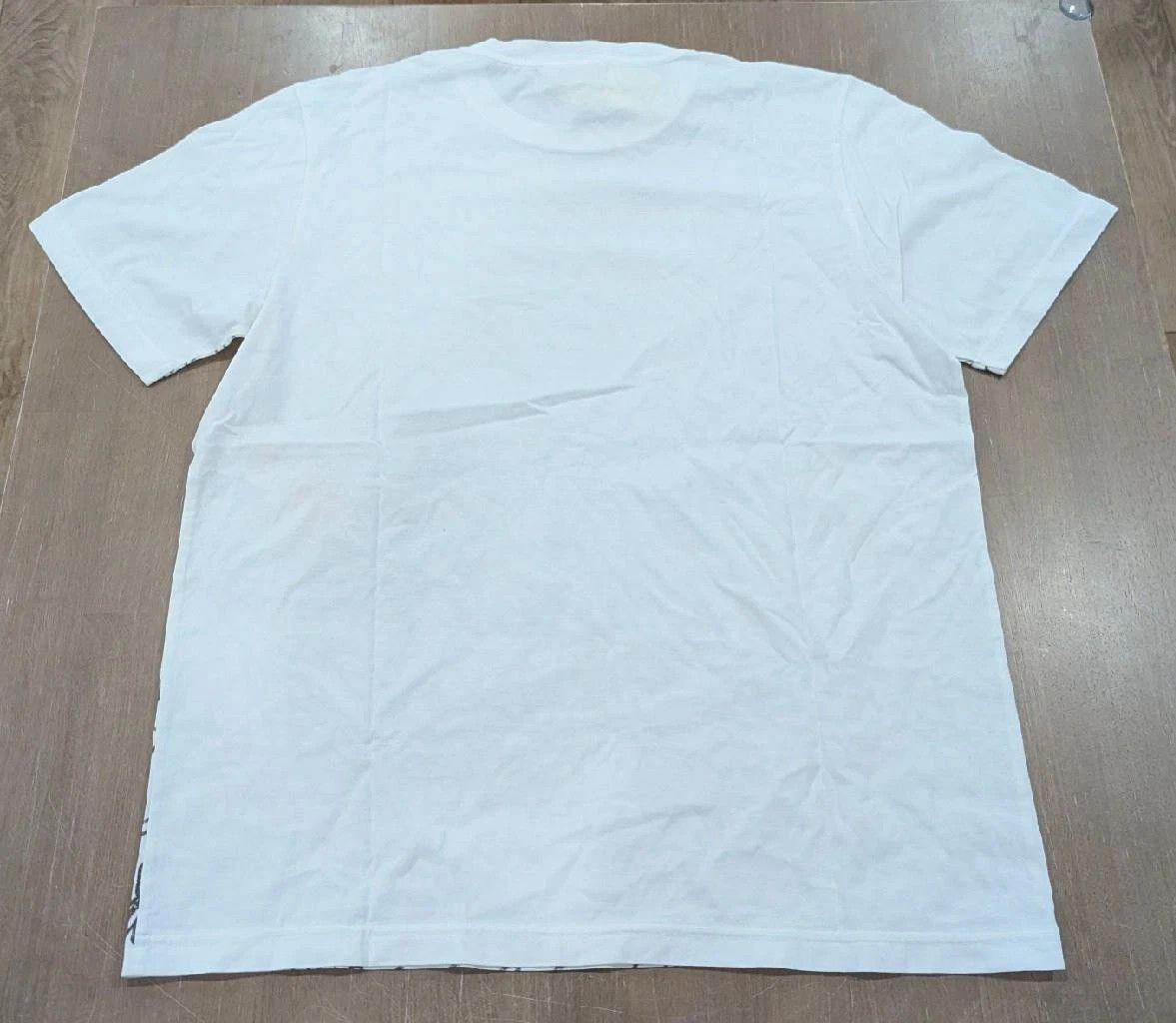 Marni MARNI Scribble Cotton Graphic Crewneck T-Shirt White 54 Size US L / EU 52-54 / 3 - 3 Thumbnail