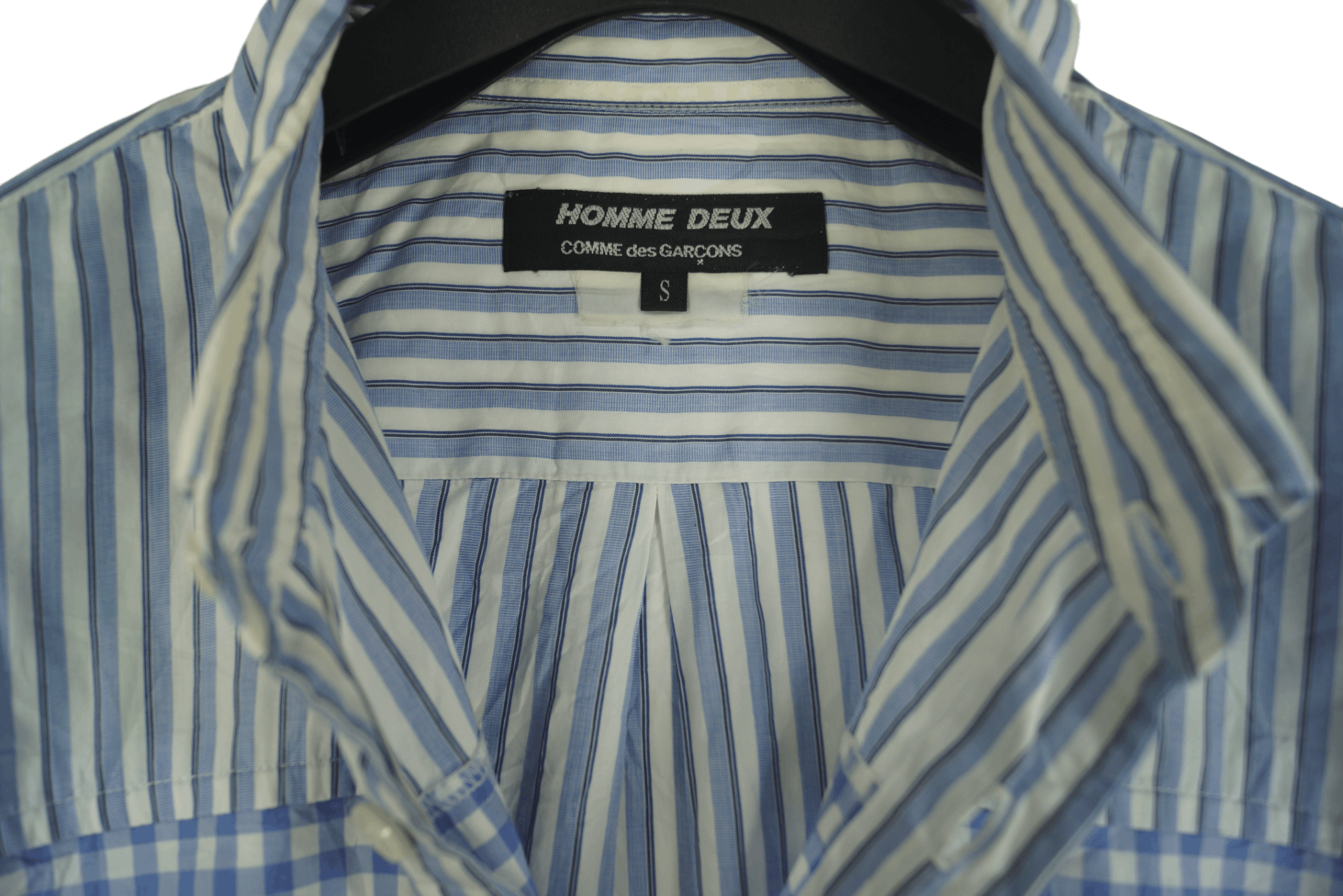 Comme des Garcons Comme des Garcons Shirt Long Sleeve Buttonup Distressed Item Size US S / EU 44-46 / 1 - 3 Thumbnail