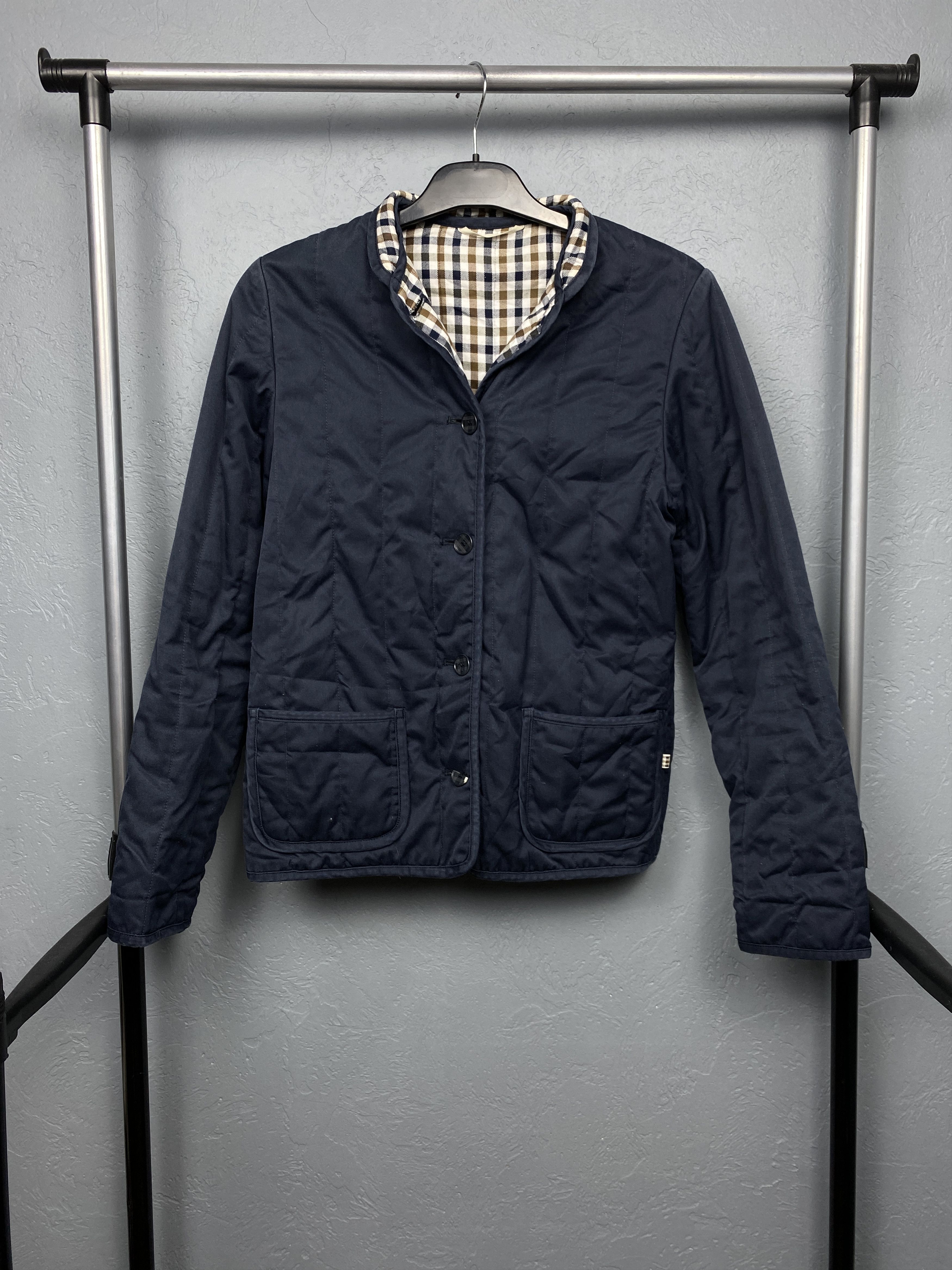 Aquascutum Aquascutum Vintage Womens Quilted Jacket Size S / US 4 / IT 40 - 1 Thumbnail