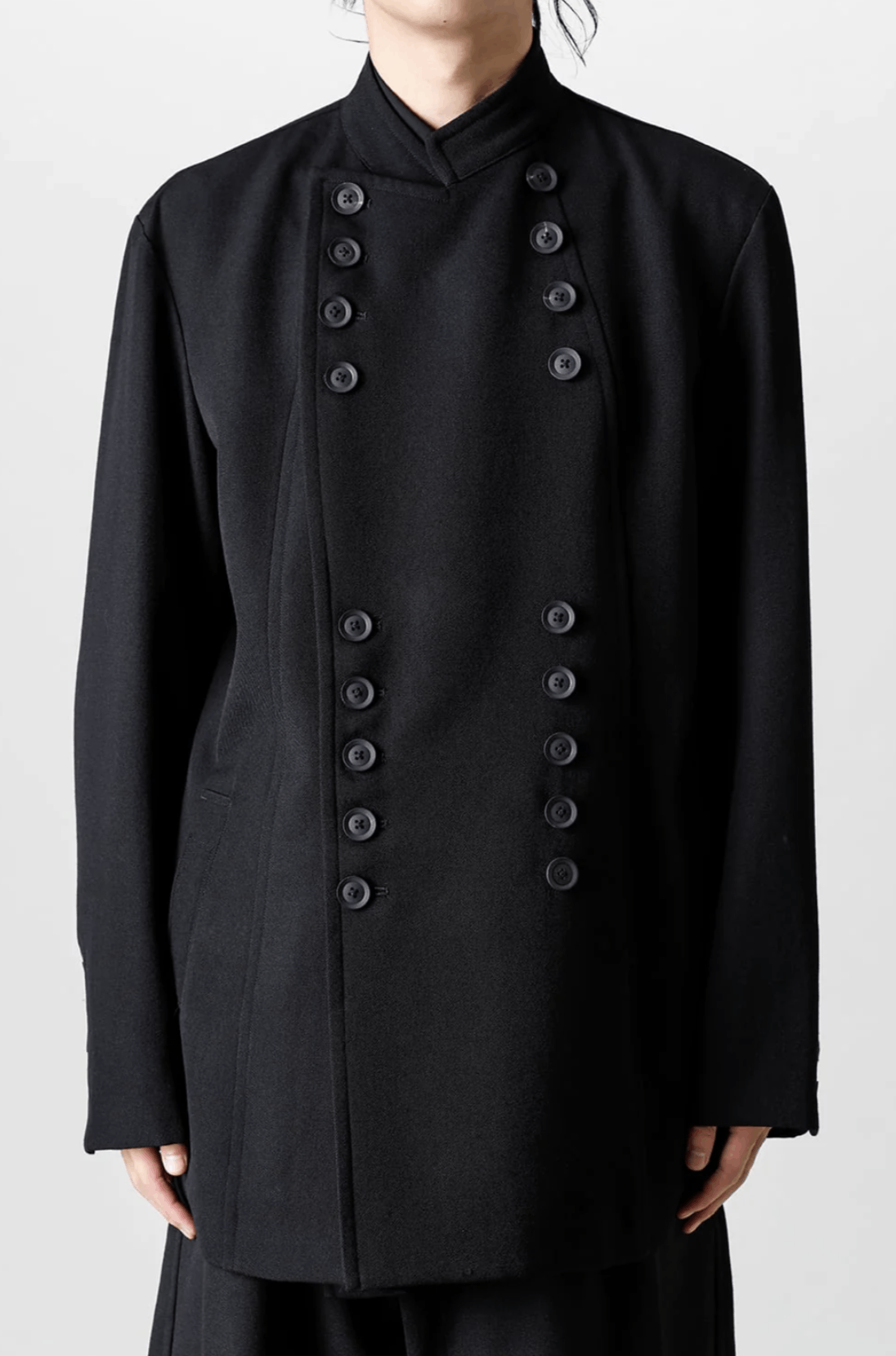Yohji Yamamoto Yohji Yamamoto Pour Homme Military uniform Stand Army jacket Size US M / EU 48-50 / 2 - 4 Thumbnail