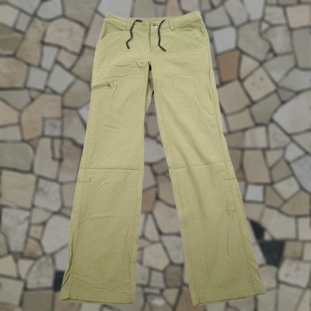 Patagonia Patagonia Pants Womens 0 Green Quandary Hiking Cargo Trail Lightweight Stretch Size 25" / US 0 / IT 36 - 1 Thumbnail
