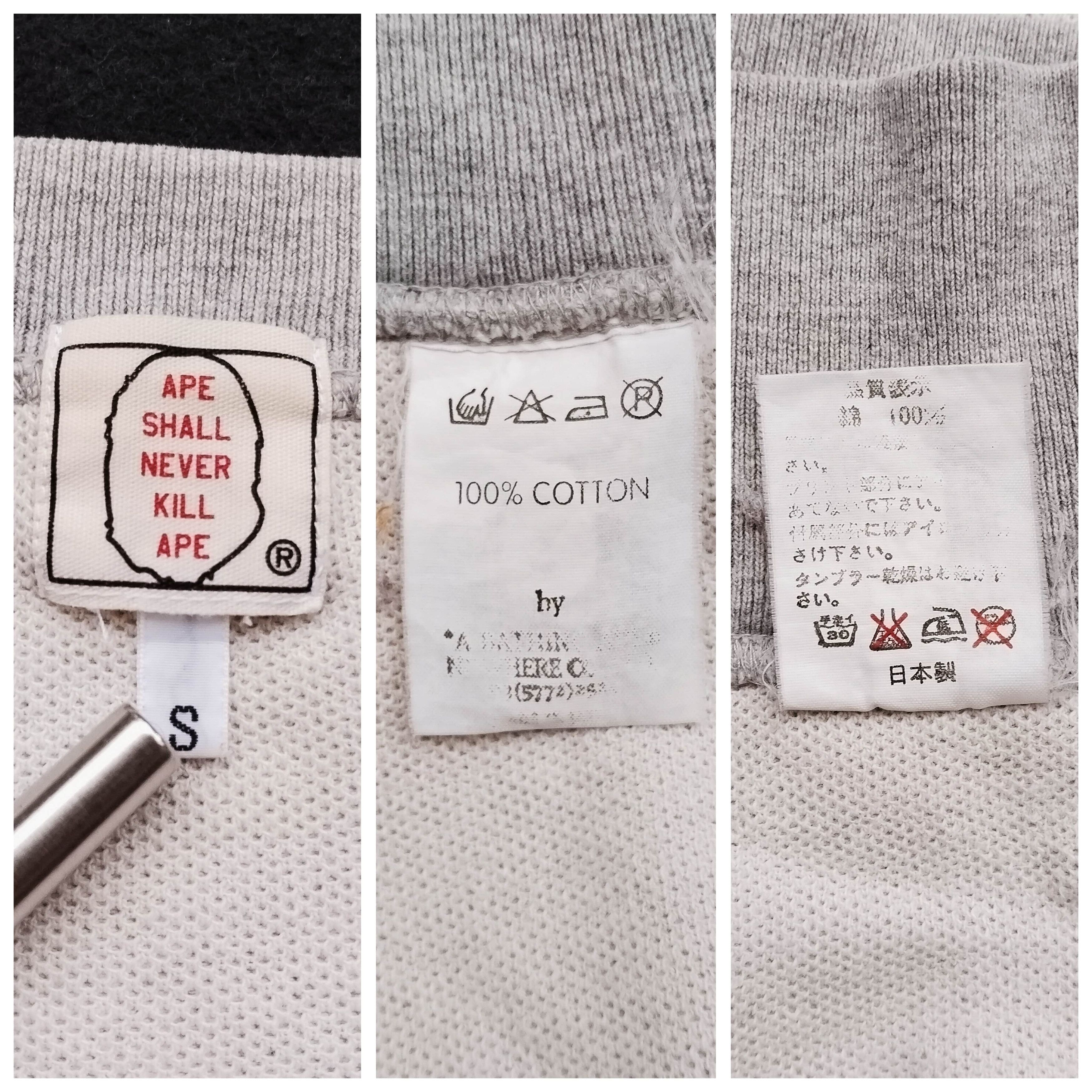 Bape Vintage 2003 Bape Classics Crewneck Size US S / EU 44-46 / 1 - 6 Thumbnail