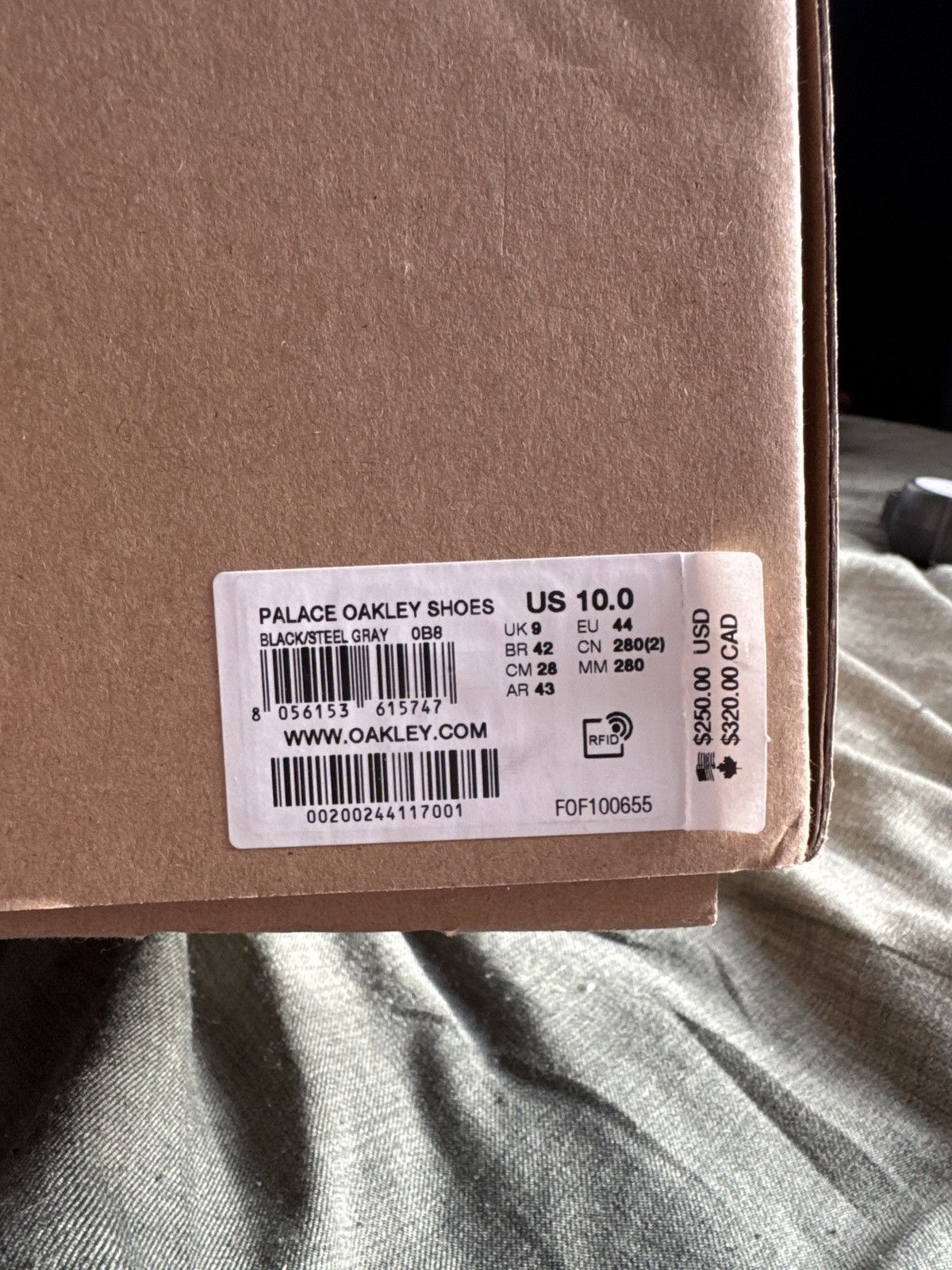 Oakley × Palace Palace x Oakley Edge Flex Sneaker NEW Size US 10 / EU 43 - 4 Thumbnail