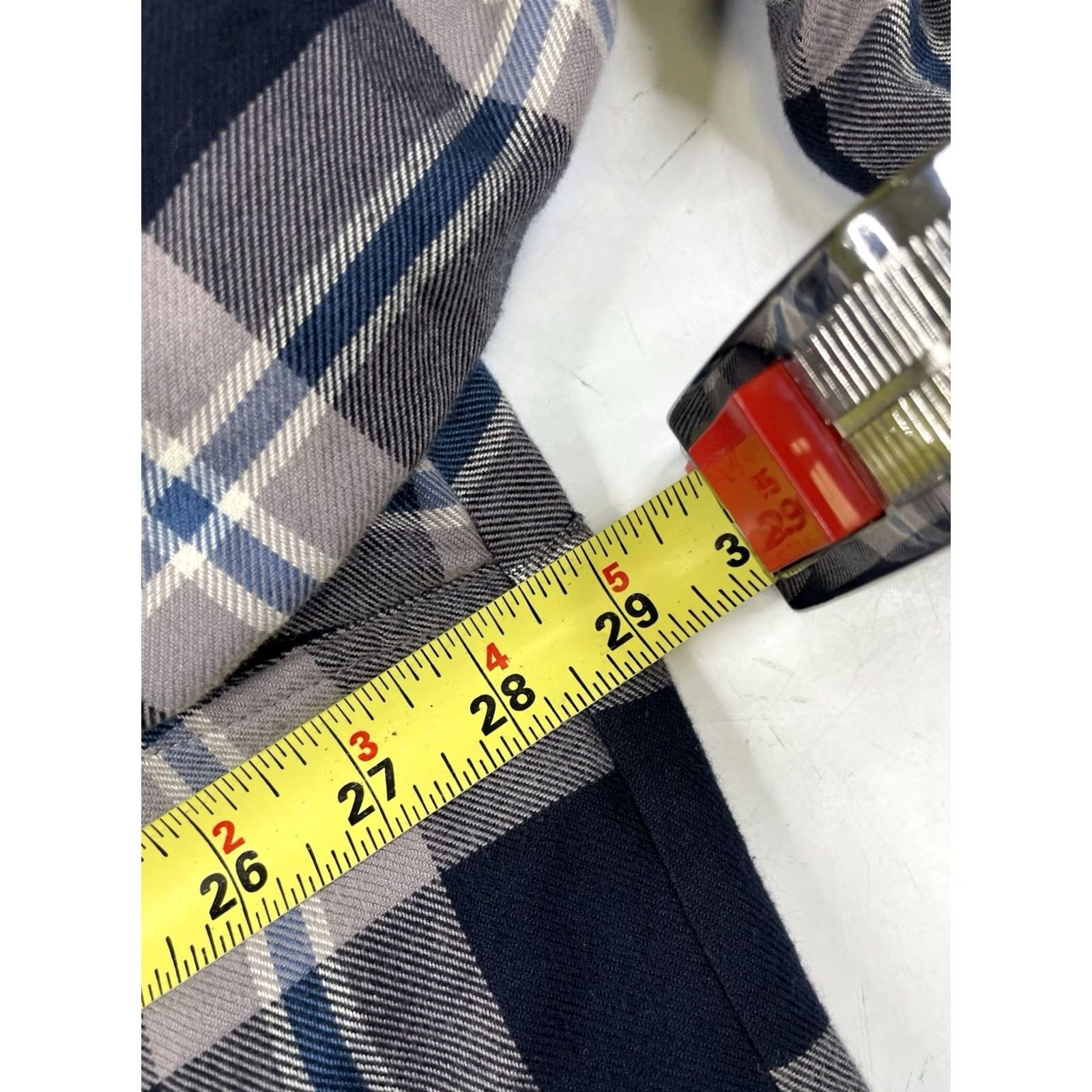 Vintage LL Bean Jacket Mens 2XLT Plaid Flannel Fleece Lined Cotton Snap Shacket Size US XXL / EU 58 / 5 - 6 Thumbnail