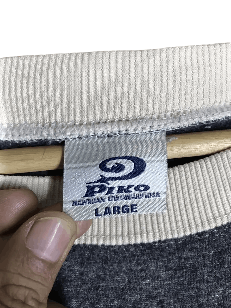 Vintage Vintage Piko Fleece Hawaiian Longboard Wear Size US L / EU 52-54 / 3 - 6 Thumbnail