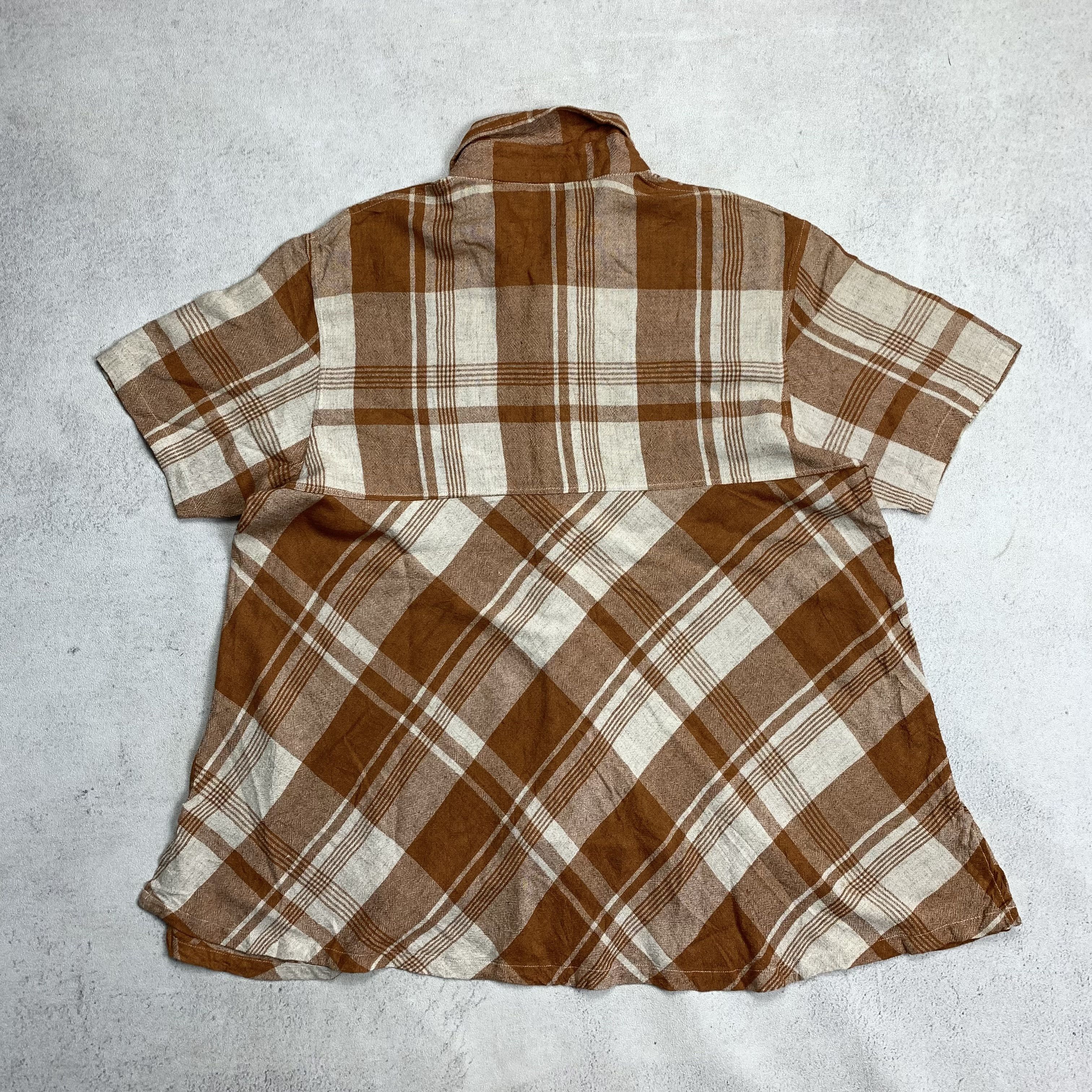 Yohji Yamamoto Y's Plaid Shirt Size S / US 4 / IT 40 - 3 Thumbnail