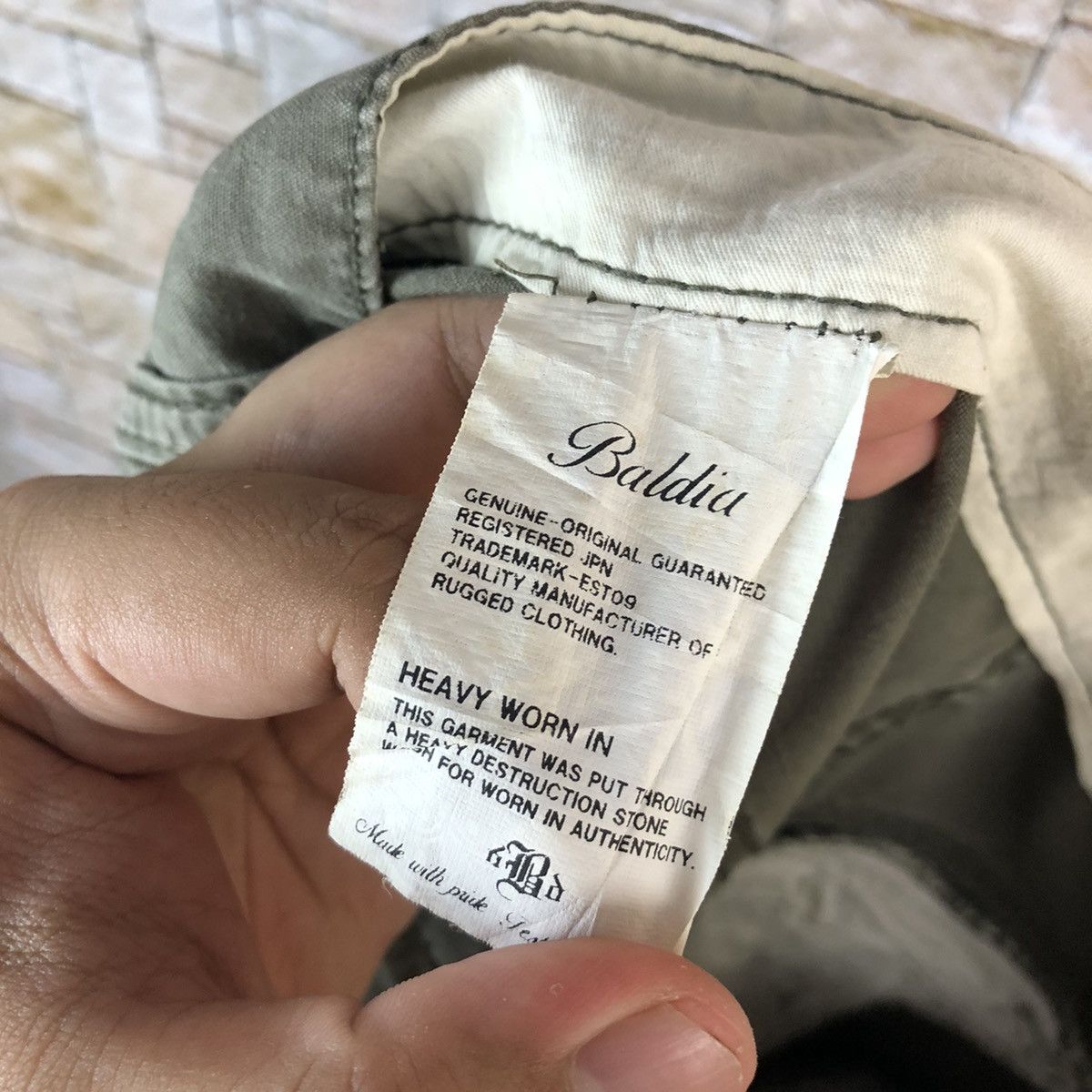 Japanese Brand Baldia Green Cargo Multipocket Pants #A988 Size US 30 / EU 46 - 20 Thumbnail