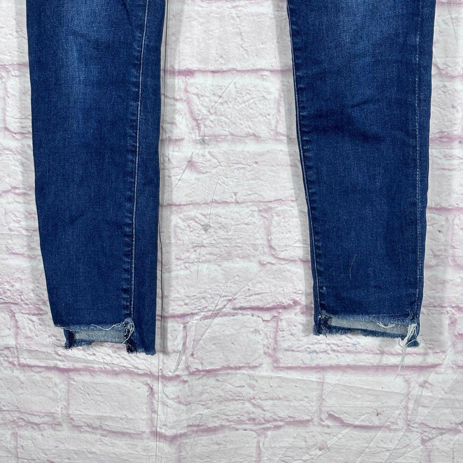 Express Express Skinny High Rise Jeans Size 8R Size 30" / US 8 / IT 44 - 2 Thumbnail