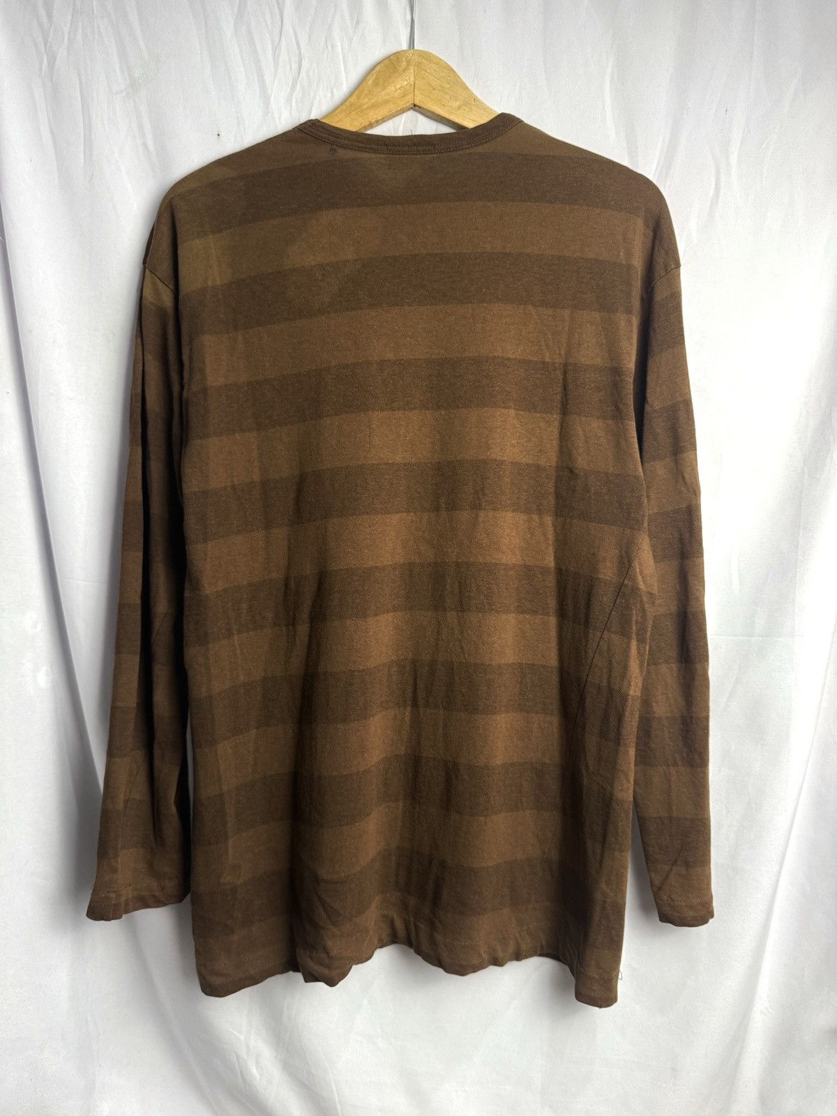 Comme des Garcons Homme Comme Des Garcons Homme Vintage 1996 Long Sleeve Stripe Size US L / EU 52-54 / 3 - 2 Thumbnail