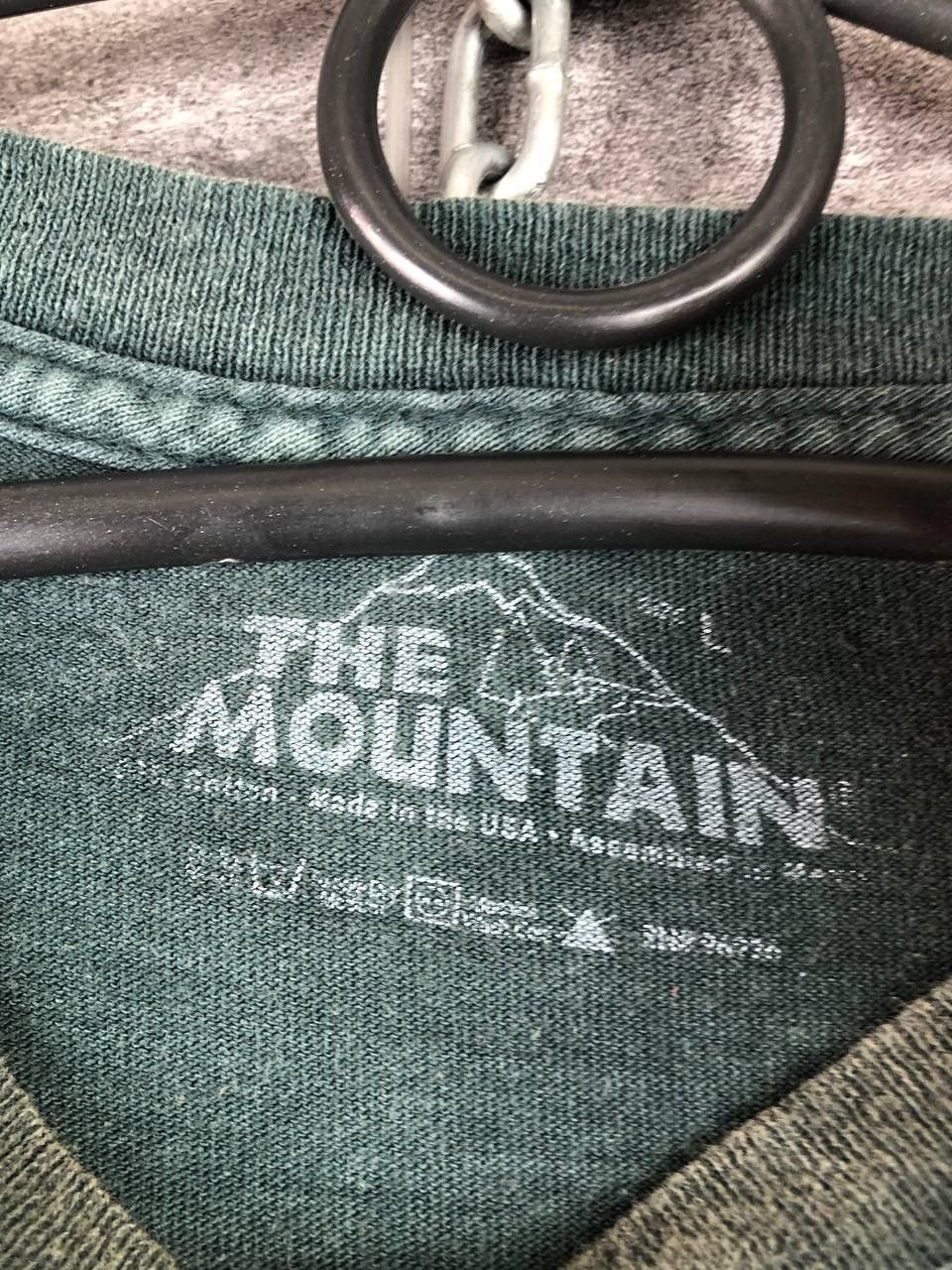 The Mountain Vintage 00’ Mountain Green Tie Dye HOWLING WOLF MOON Shirt Size US L / EU 52-54 / 3 - 7 Thumbnail