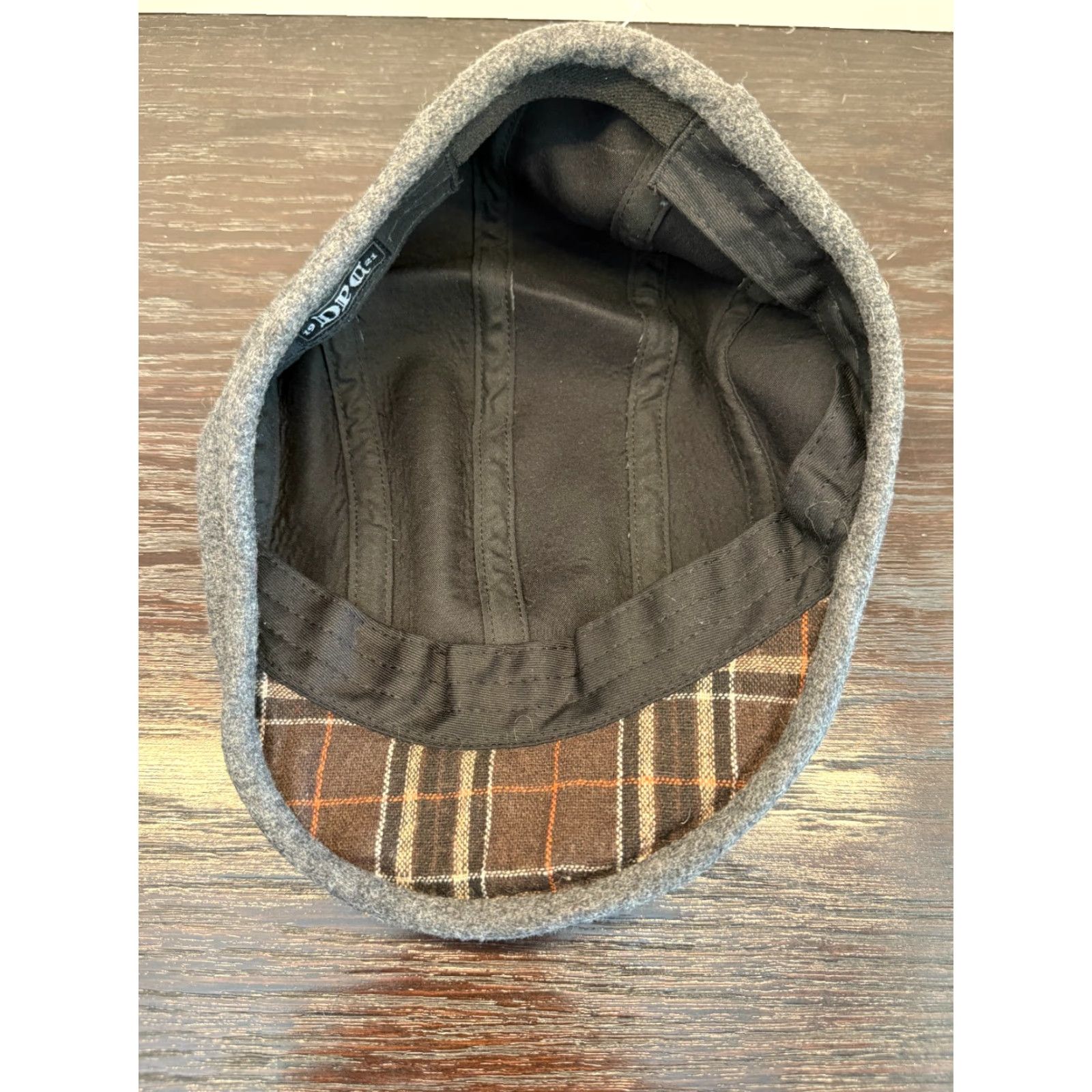 Vintage DPG 1921 Hat Mens Medium Gray Wool Blend Newsboy Flat Cap Lined Retro Newsboy Cap Mens Gray Wool Blend DPG 1921 Hat Vintage Style City Classic Retro Size ONE SIZE - 6 Thumbnail