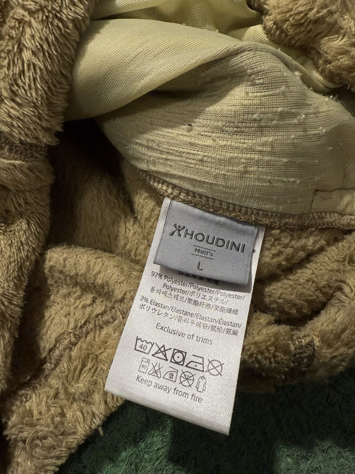 Houdini Houdini Fleece Sherpa Jacket Active Outdoor Size US L / EU 52-54 / 3 - 5 Thumbnail