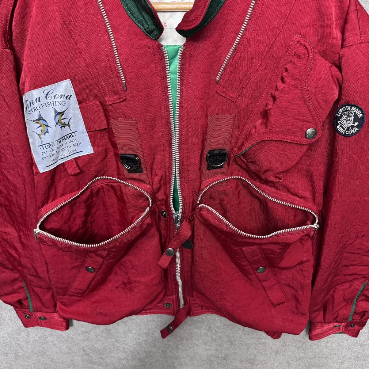 Other Sina Cova Lupo Di Mare Multi Pocket Cargo Nylon Boxy fit Size US S / EU 44-46 / 1 - 8 Thumbnail