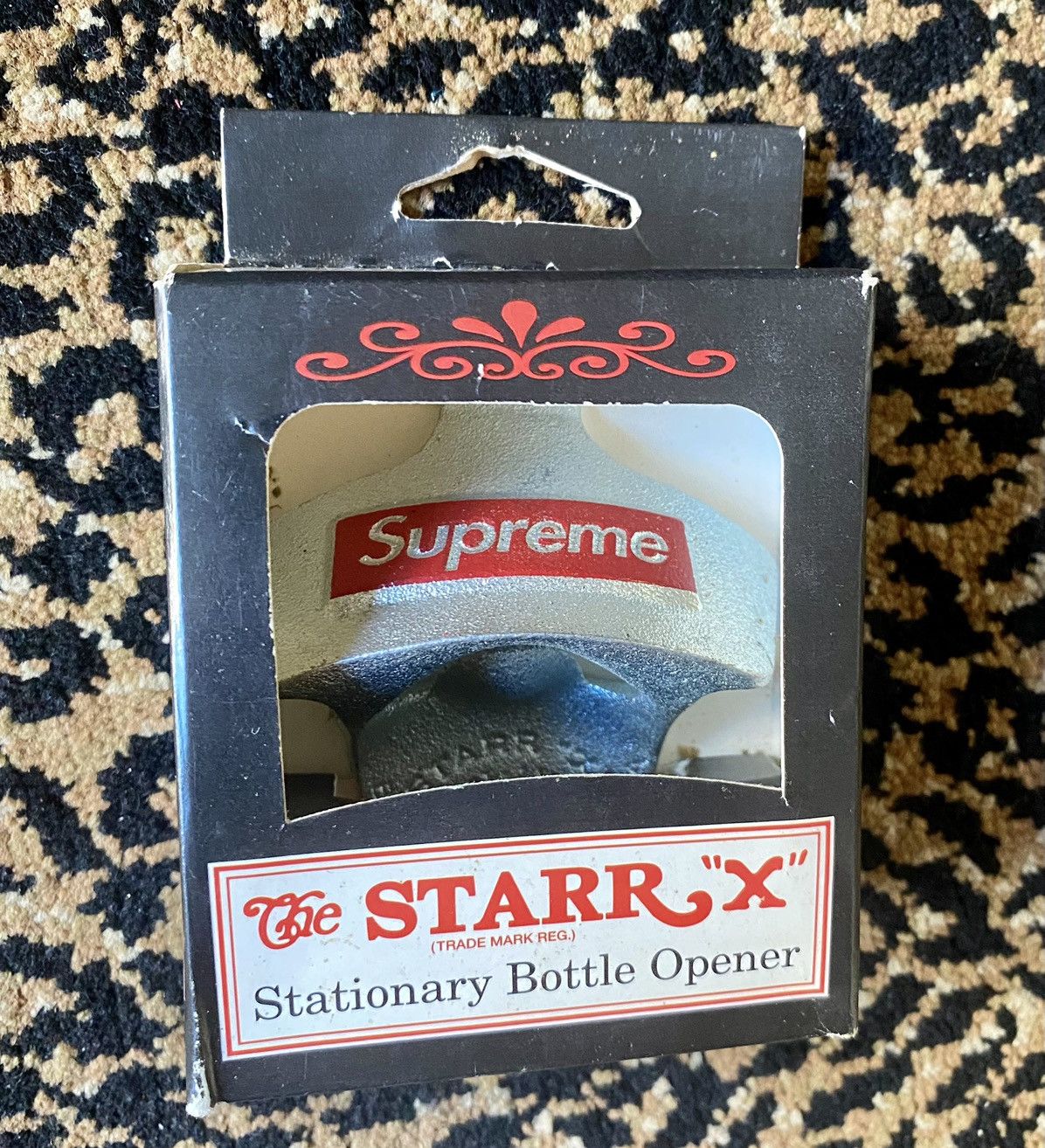 Supreme Supreme Starr X Stationary Bottle Opener *RARE | Grailed
