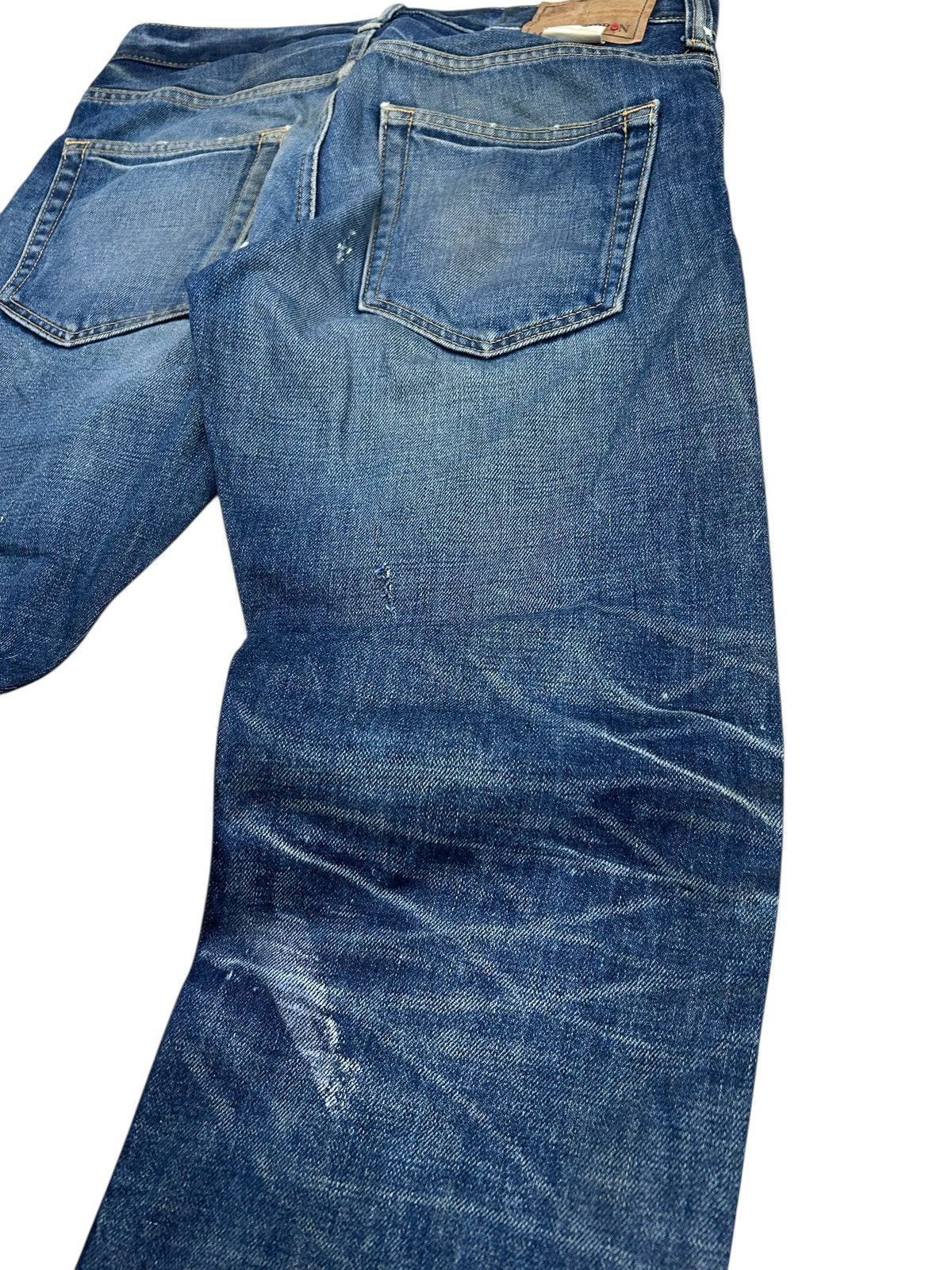 Japanese Brand × Vintage Nippon Japan Made Jean Statement Pants Splatter Painter Size US 31 - 14 Thumbnail