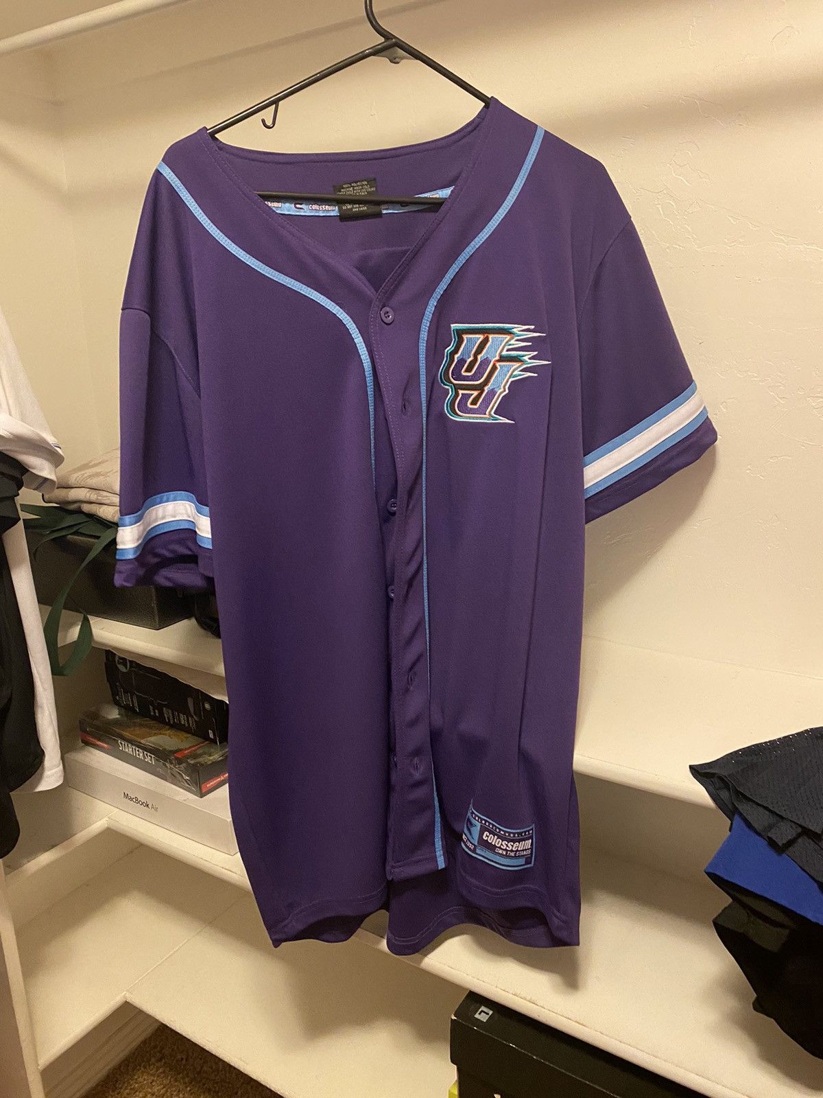 Vintage Utah Jazz Baseball Style Jersey Size US L / EU 52-54 / 3 - 2 Thumbnail