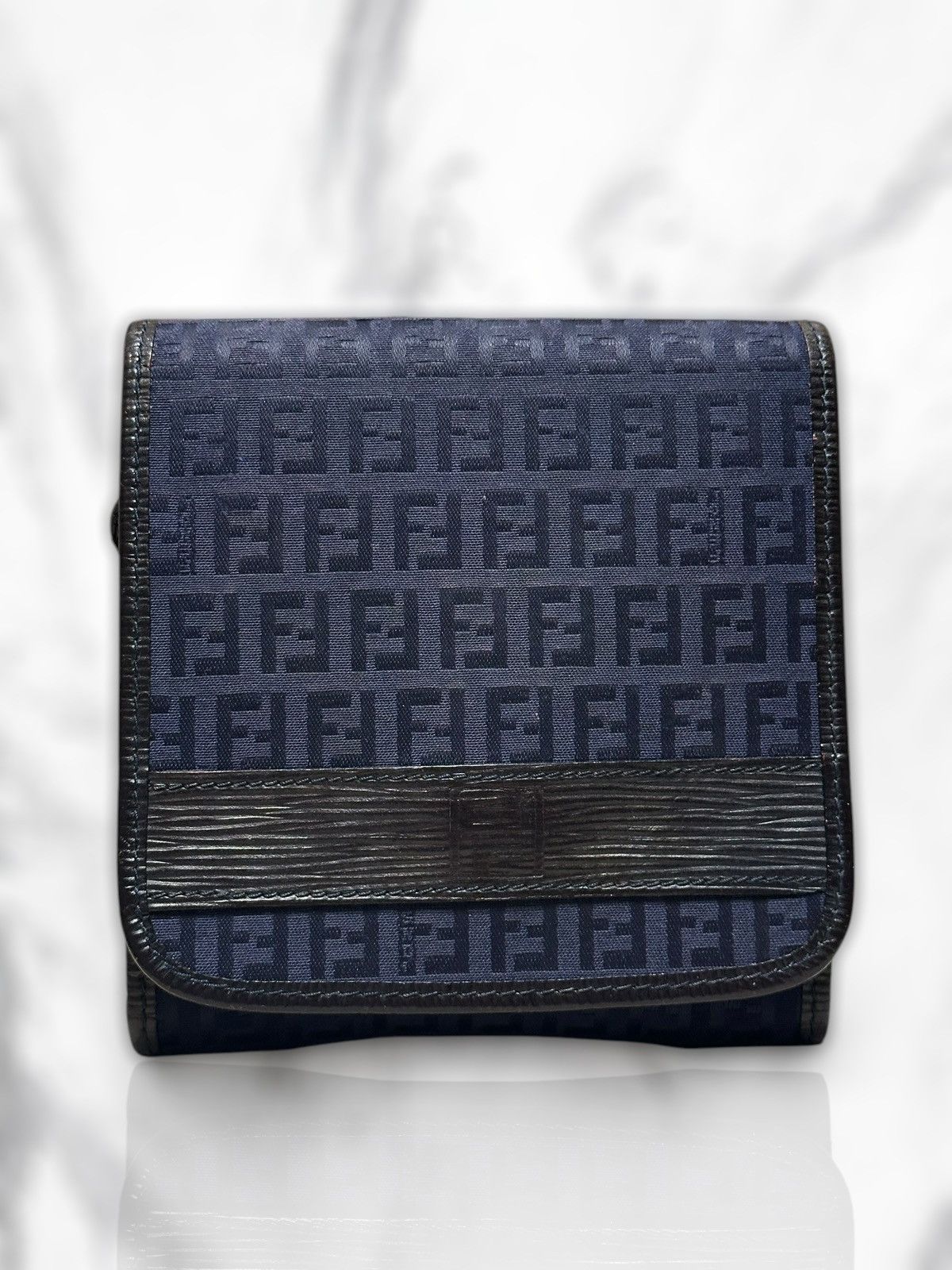 Fendi Vintage Fendi Zucca Monogram Shoulder Bag Size ONE SIZE - 5 Thumbnail
