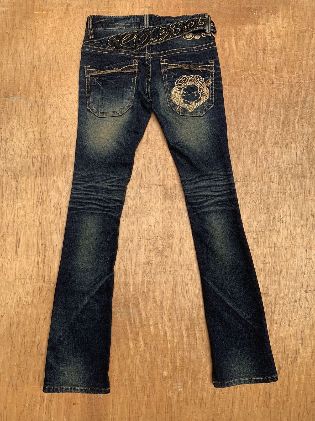Lolita Jeans Lolita by Concert Club Streching Bootcuts Jeans Size 28" / US 6 / IT 42 - 11 Thumbnail