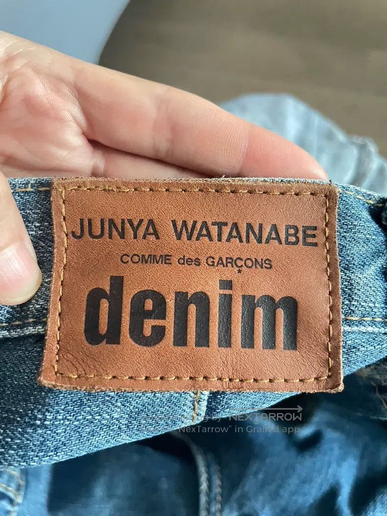 Junya Watanabe Junya Watanabe size L Wool mixed denim skirt Size 23" - 6 Thumbnail