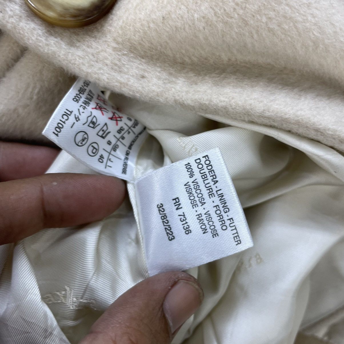Max Mara Vintage Max Mara Wool Double Breasted Made In Italy Size M / US 6-8 / IT 42-44 - 7 Thumbnail