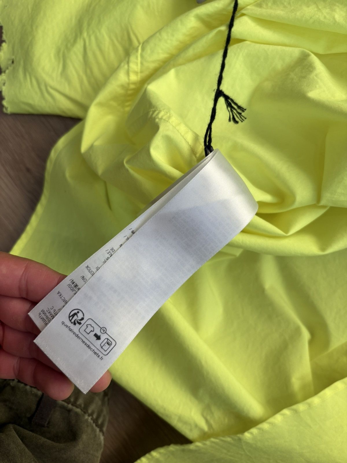 Balenciaga BALENCIAGA Neon yellow Flame shirt Size US M / EU 48-50 / 2 - 8 Thumbnail