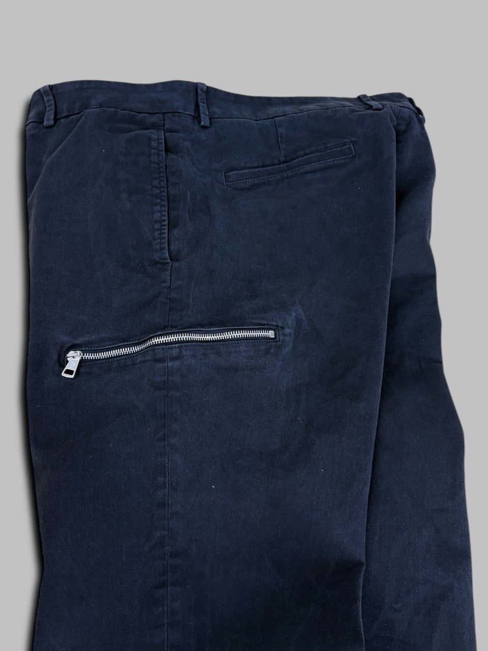 Moncler Moncler Black Cotton Twill Trousers Zip Pocket Pants Size US 36 / EU 52 - 10 Thumbnail