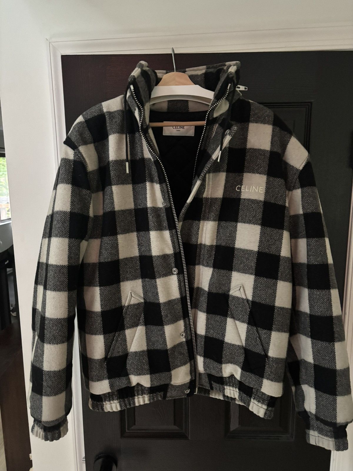 Celine Celine Will-Blend Blouson Jacket Grey Size US L / EU 52-54 / 3 - 3 Thumbnail