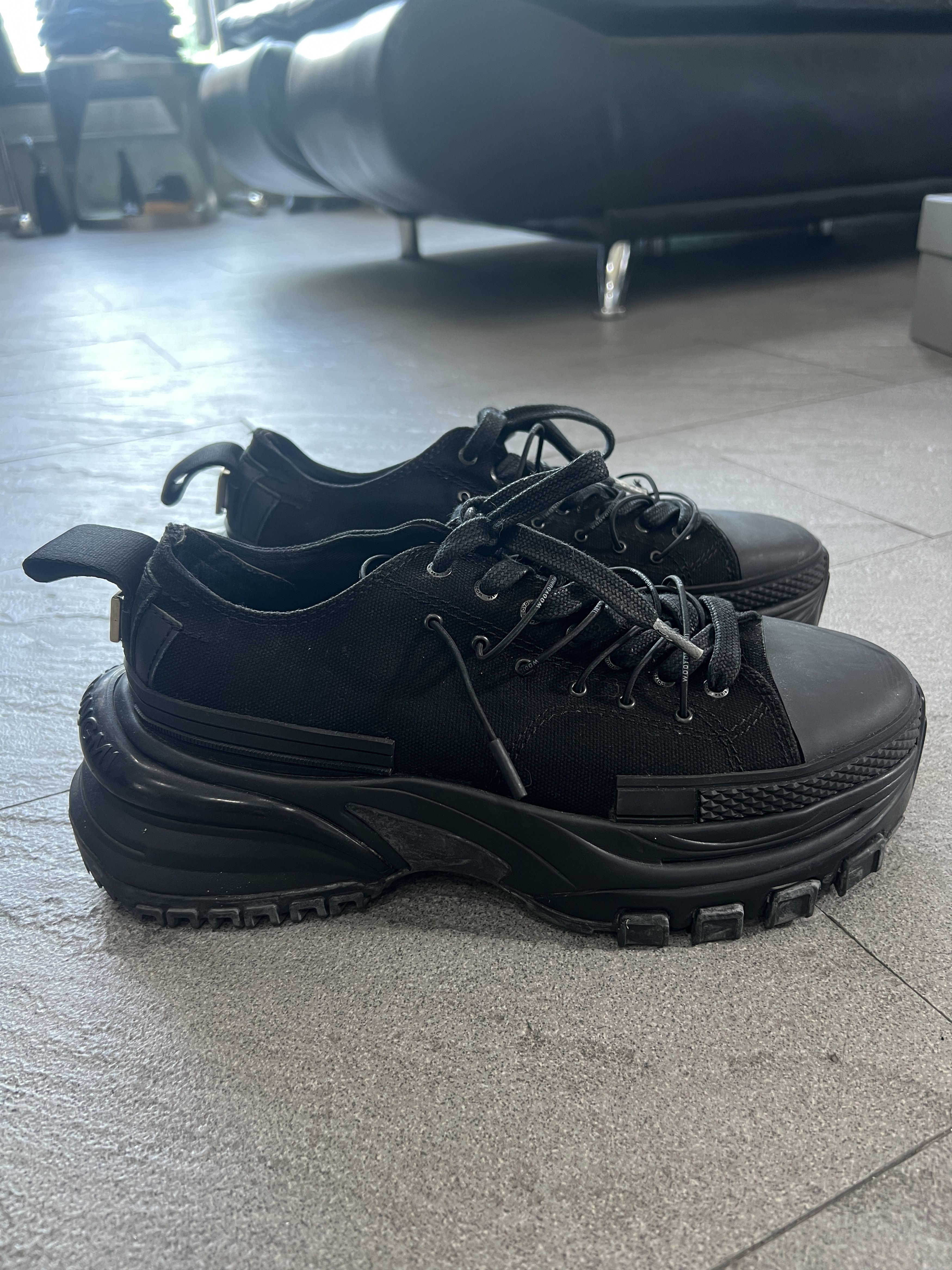 Wooyoungmi Wooyoungmi Paris Platform Chunky Sneakers Black EU43 Size US 10 / EU 43 - 5 Thumbnail