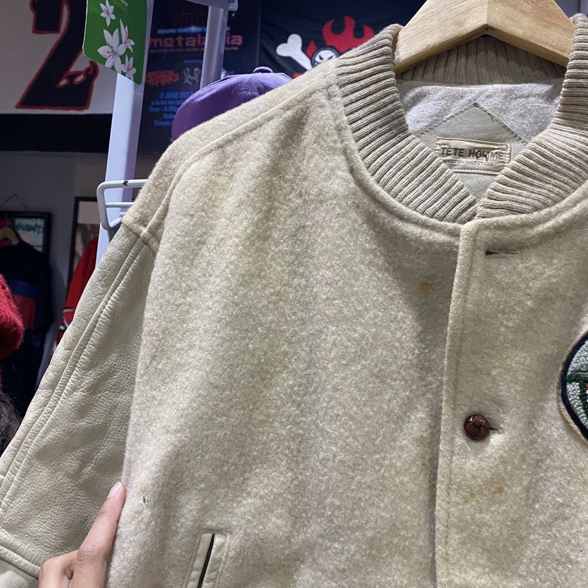 Issey Miyake × Tete Homme VTG Tete Homme Katoh Kazutaka Issey Miyake Varsity Jackets Size US M / EU 48-50 / 2 - 13 Thumbnail