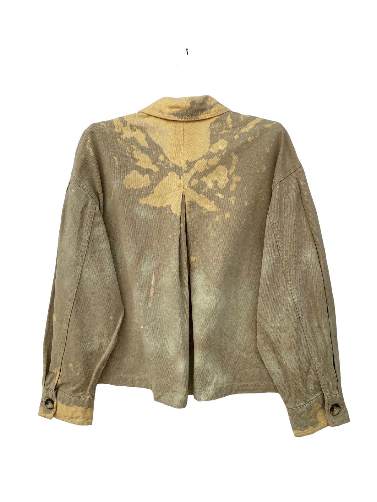Zara Zara Acid Wash Denim Jacket Size US S / EU 44-46 / 1 - 2 Thumbnail