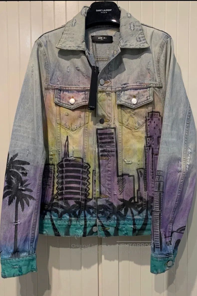 Amiri Amiri Size M denim jacket Size US M / EU 48-50 / 2 - 1 Thumbnail