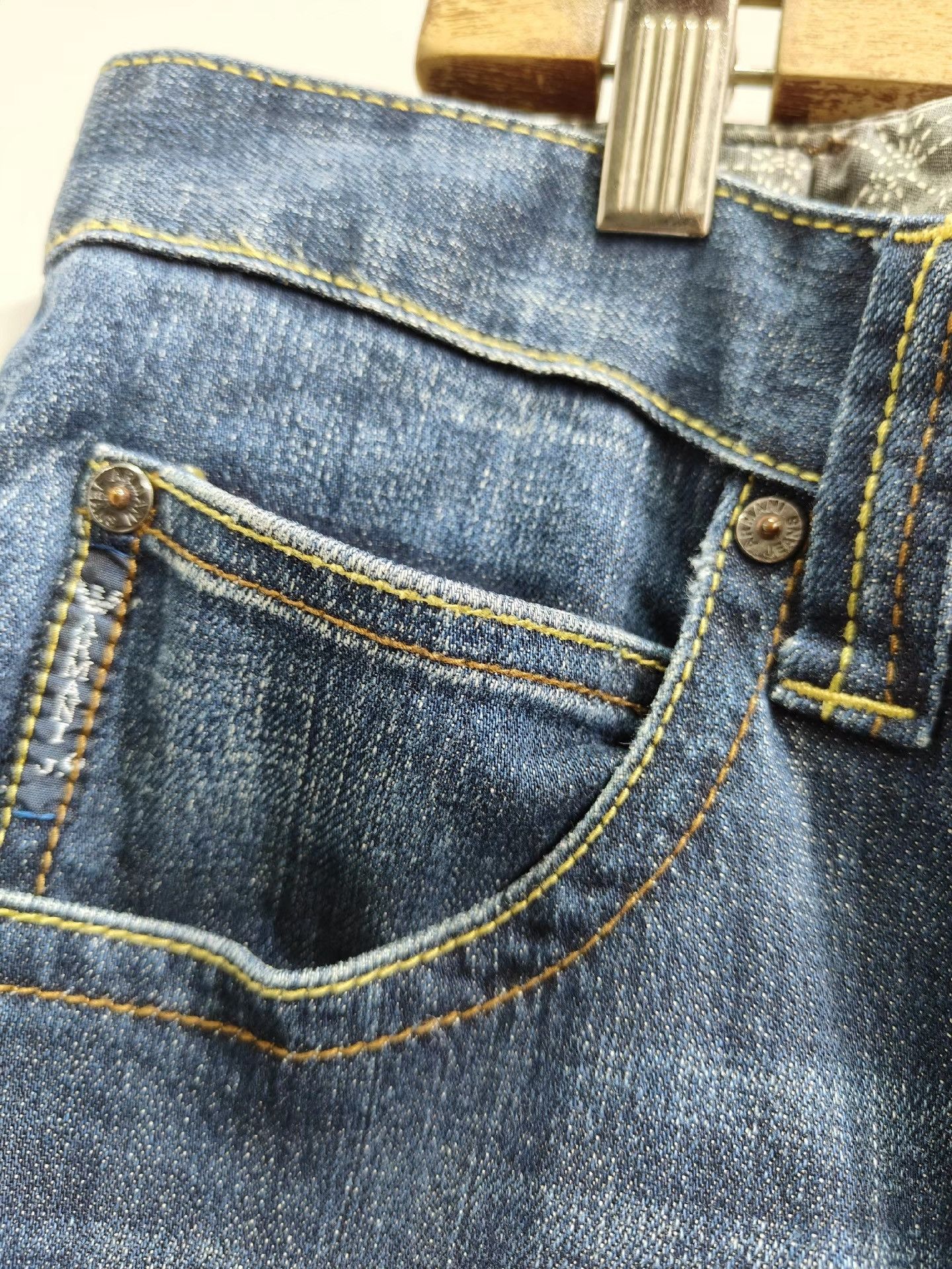 Armani ARMANI Men's Jeans K29 Size US 31 - 4 Thumbnail