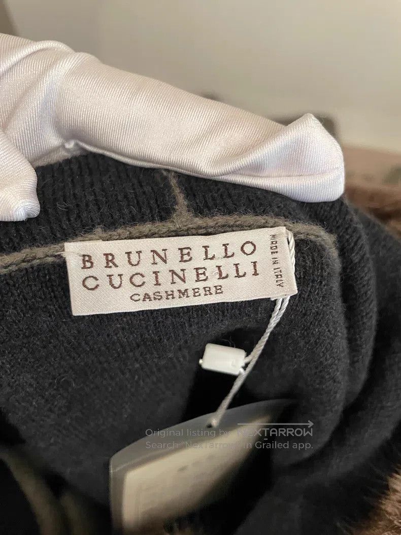 Brunello Cucinelli Brunello Cucinelli Gray Green Cashmere Coat Size S / US 4 / IT 40 - 3 Thumbnail
