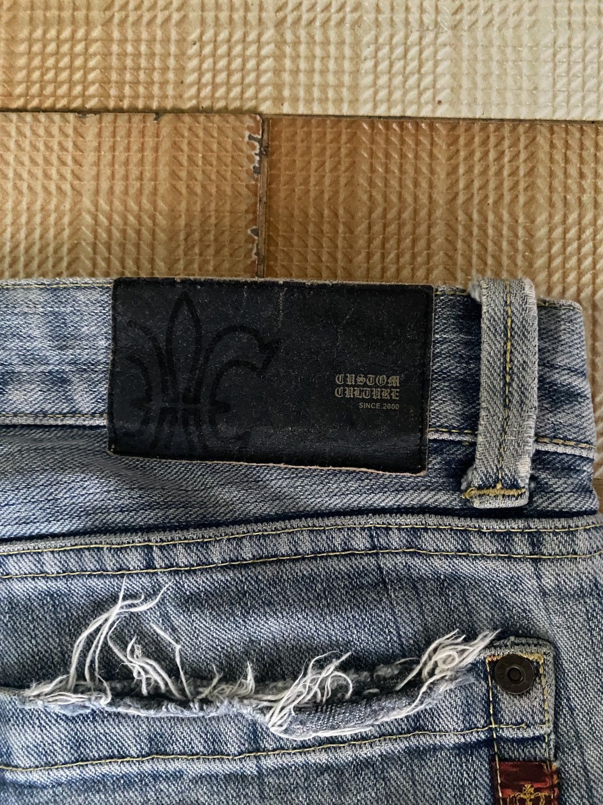 Hysteric Glamour × If Six Was Nine × PPFM Vintage custom culture straight cut denim Size US 31 - 11 Thumbnail