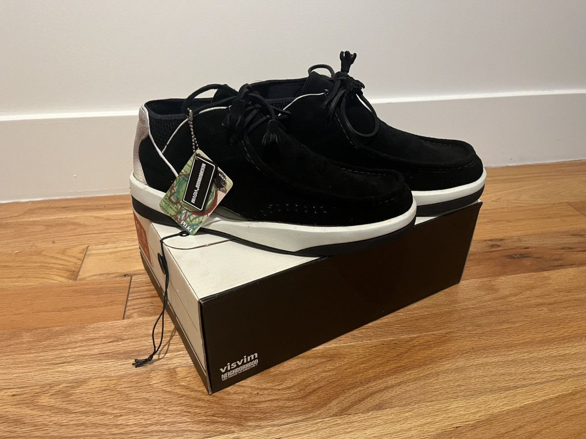 Visvim Polke Wallabee Black 02AW Size 11 Shoes