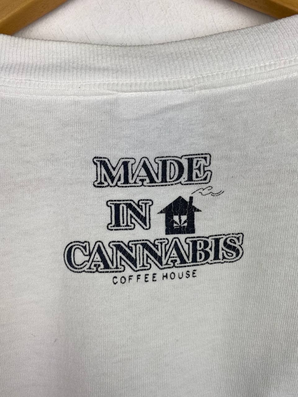 Vintage vintage stop war cannabis longsleeves tee nice design Size US M / EU 48-50 / 2 - 7 Thumbnail