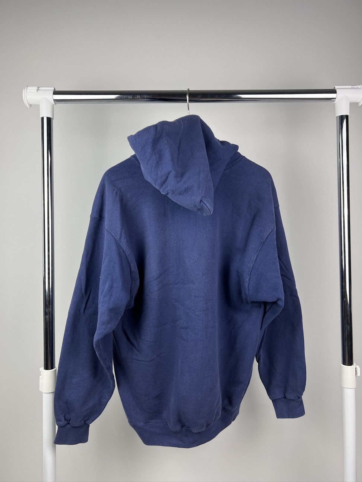 Nike True 90s Vintage Nike Hoodie Faded Blue Made in USA Size US M / EU 48-50 / 2 - 10 Thumbnail