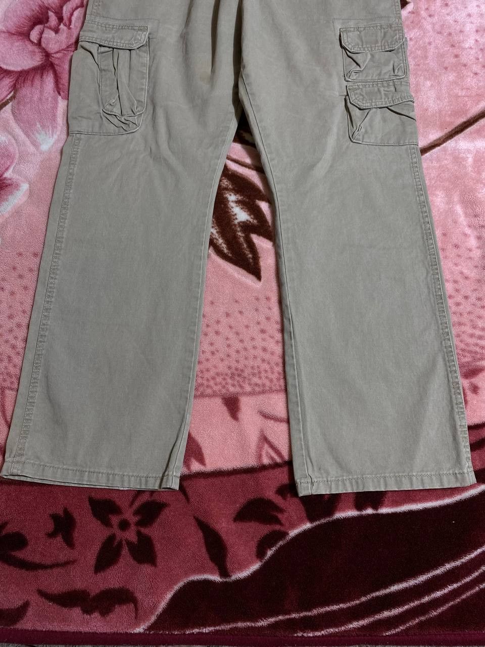 Wrangler Vintage Wrangler Crazy Crash Dirty Baggy Faded Cargo Pants Size US 36 / EU 52 - 14 Thumbnail