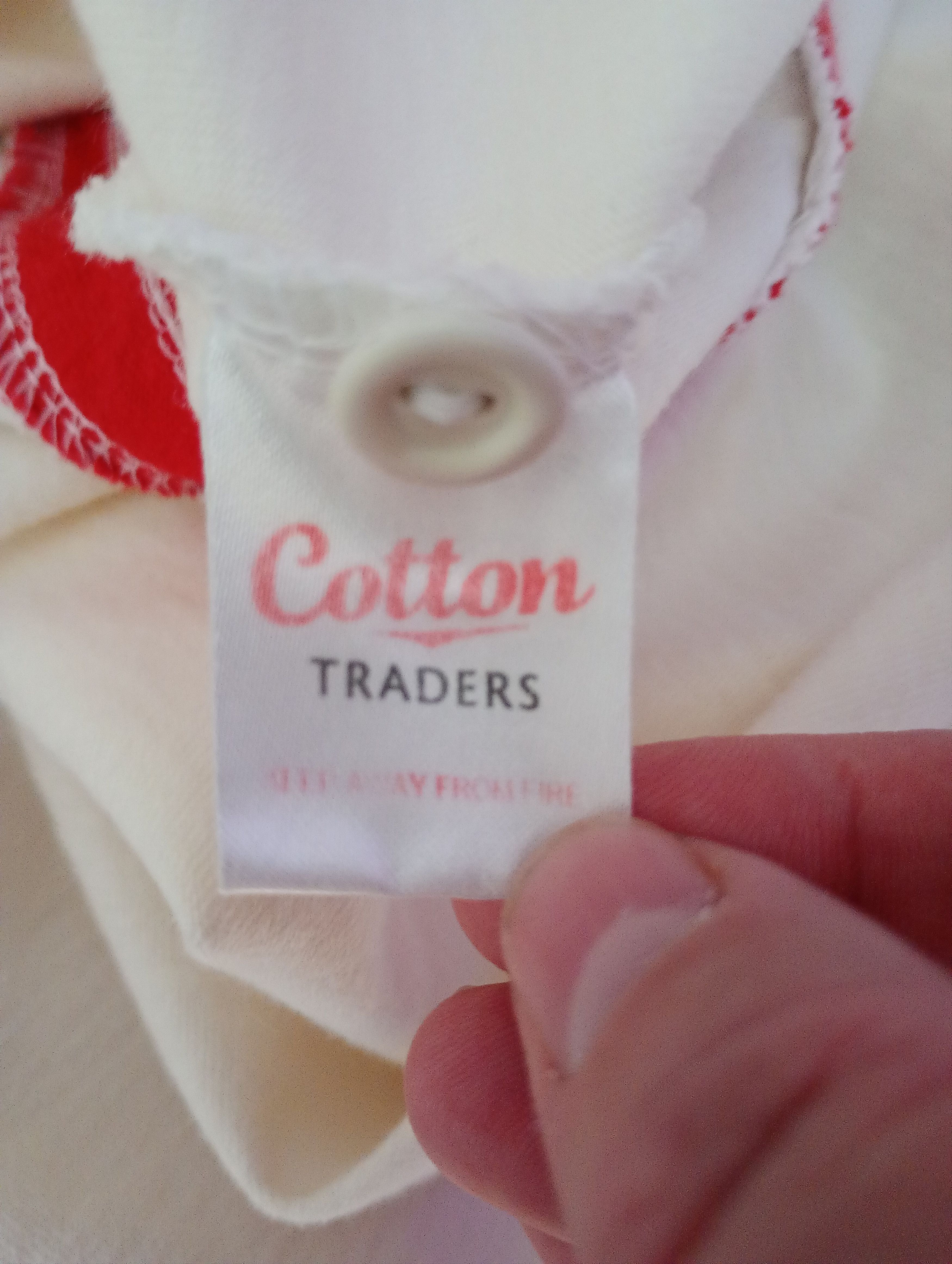 Cotton Traders Cotton Traders England Rugby Shirt Vintage Size US S / EU 44-46 / 1 - 11 Thumbnail