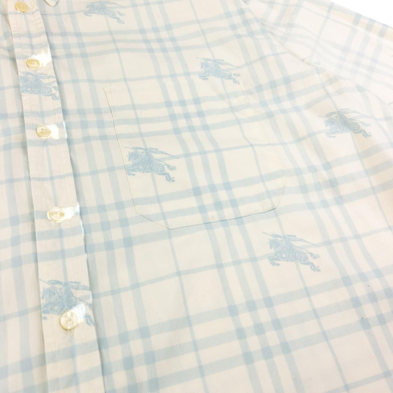 Burberry Burberry Nova Check Monogram Button Up Shirt Size XXL Size US XXL / EU 58 / 5 - 4 Thumbnail