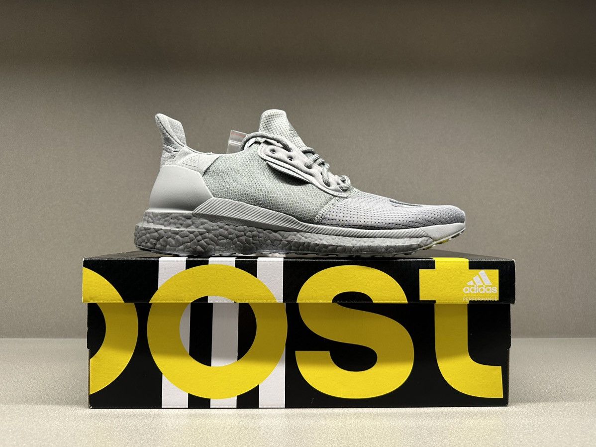 Adidas × Pharrell Adidas Solar Hu Pharrell Greyscale Pack Grey Size US 10.5 / EU 43-44 - 3 Thumbnail