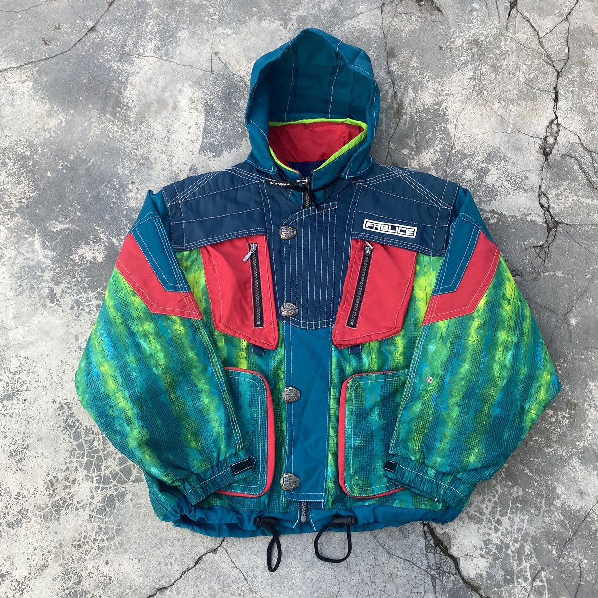 Japanese Brand FABLICE Vintage Ski Jacket Size US M / EU 48-50 / 2 - 1 Thumbnail