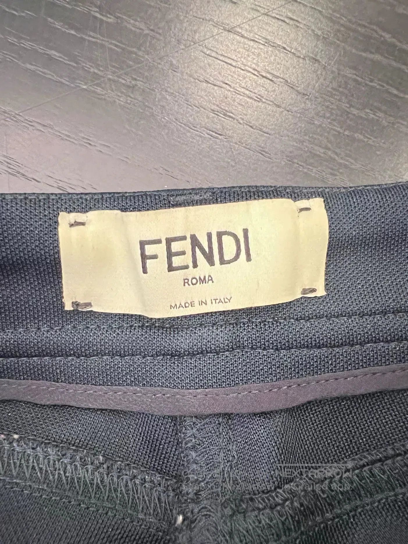 Fendi Fendi Double F Side Print Casual Pants. Size US 38 / EU 54 - 3 Thumbnail