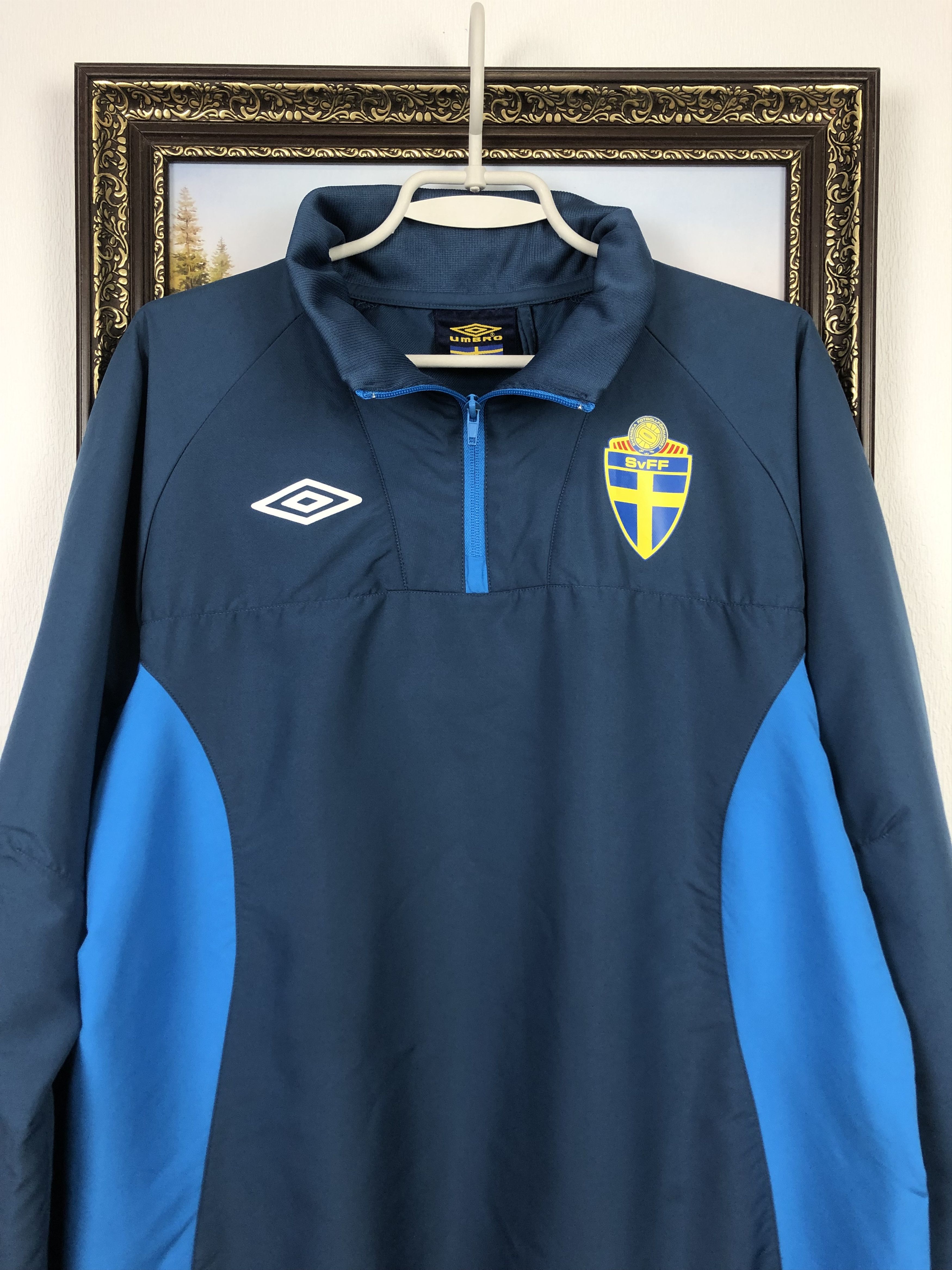 Umbro Vintage Sweden Football Jacket National Team Track Top Size US L / EU 52-54 / 3 - 2 Thumbnail