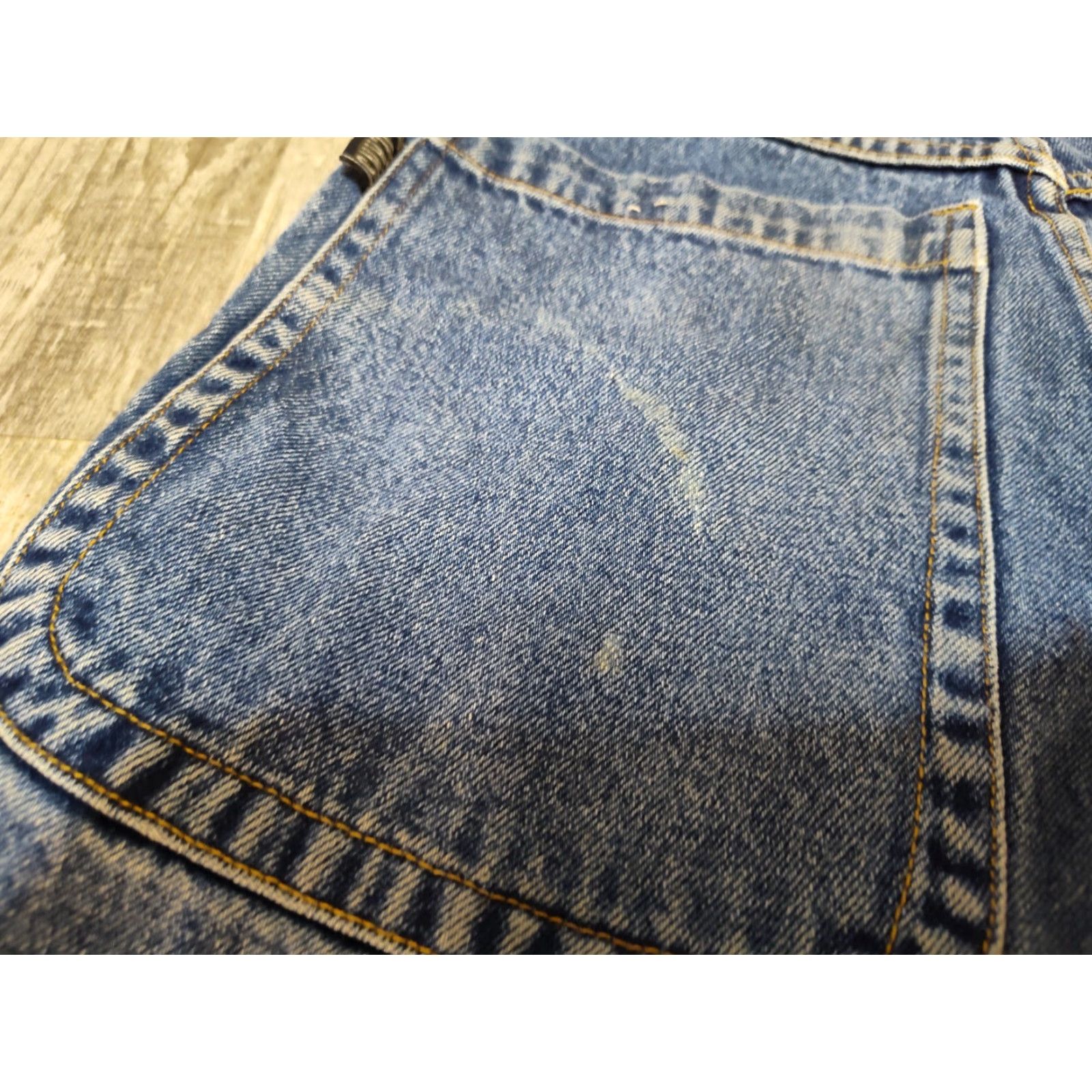 Denime VINTAGE U JEANS Denim Jean Shorts 12 Blue Baggy Hip Hop Skater Y2K Womens Size 34" / US 12 / IT 48 - 7 Thumbnail