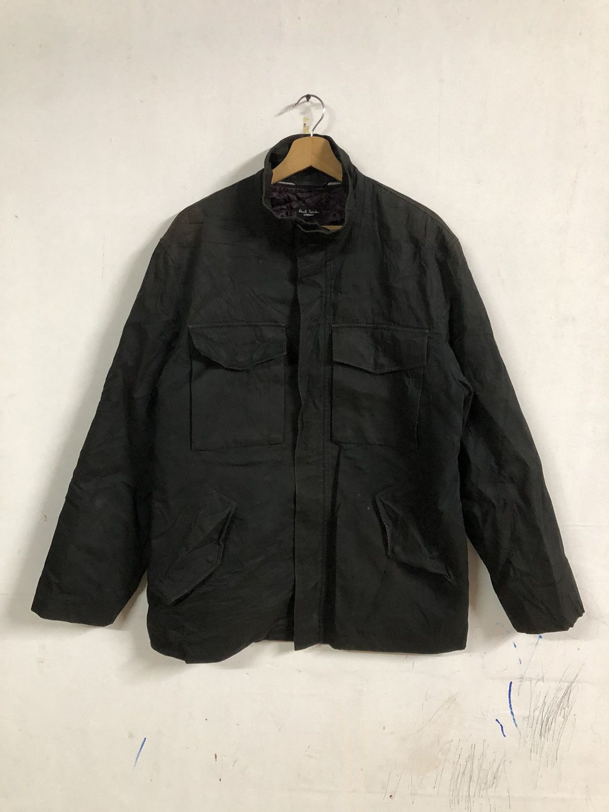 Designer × Paul Smith Vintage Y2K Paul Smith London Zipper Jacket Size US L / EU 52-54 / 3 - 1 Thumbnail