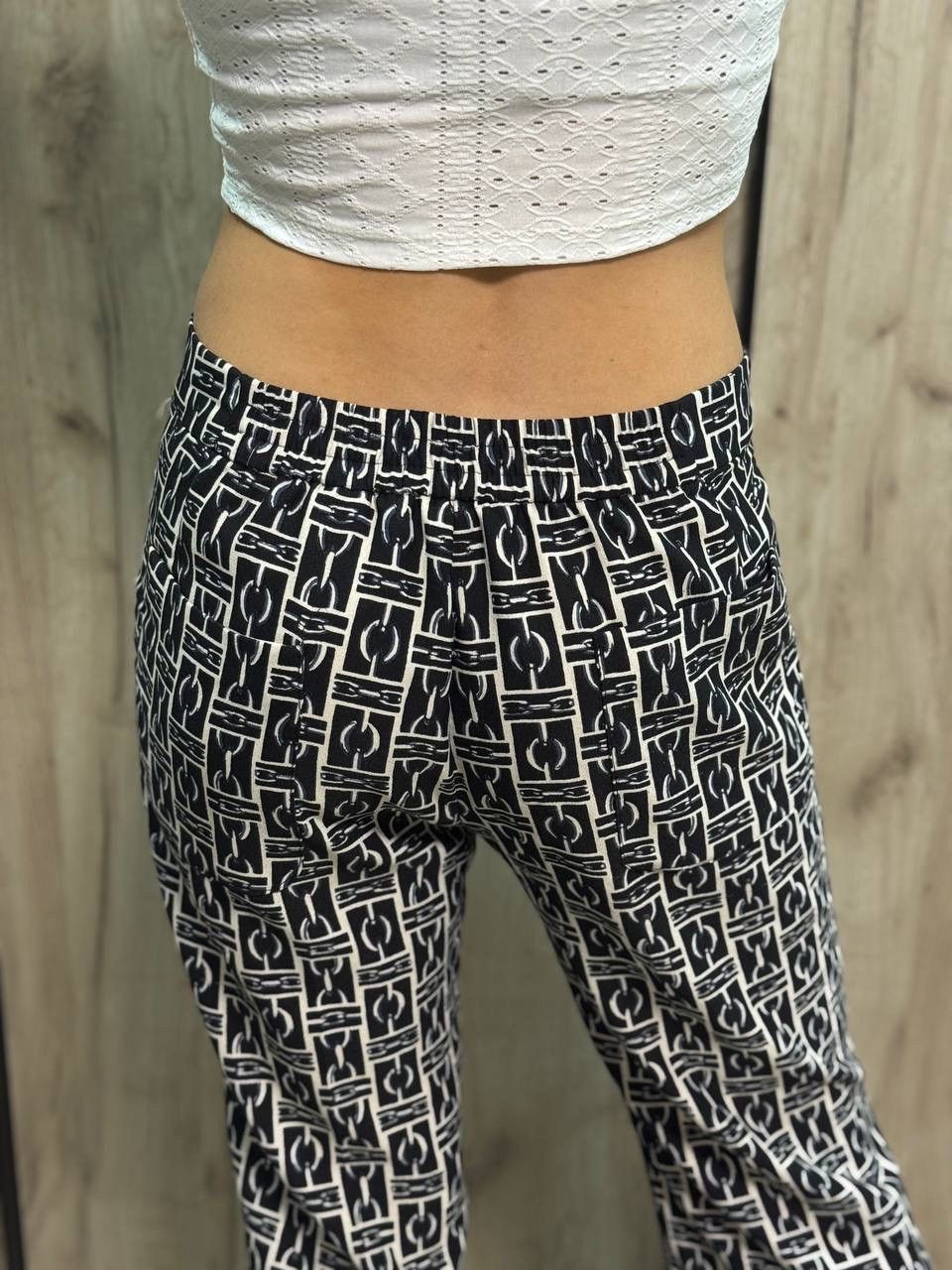 Le Grande Bleu (L.G.B.) Women’s Zara Flared Pants Size S 00s Hype Trend Size 26" / US 2 / IT 38 - 5 Thumbnail