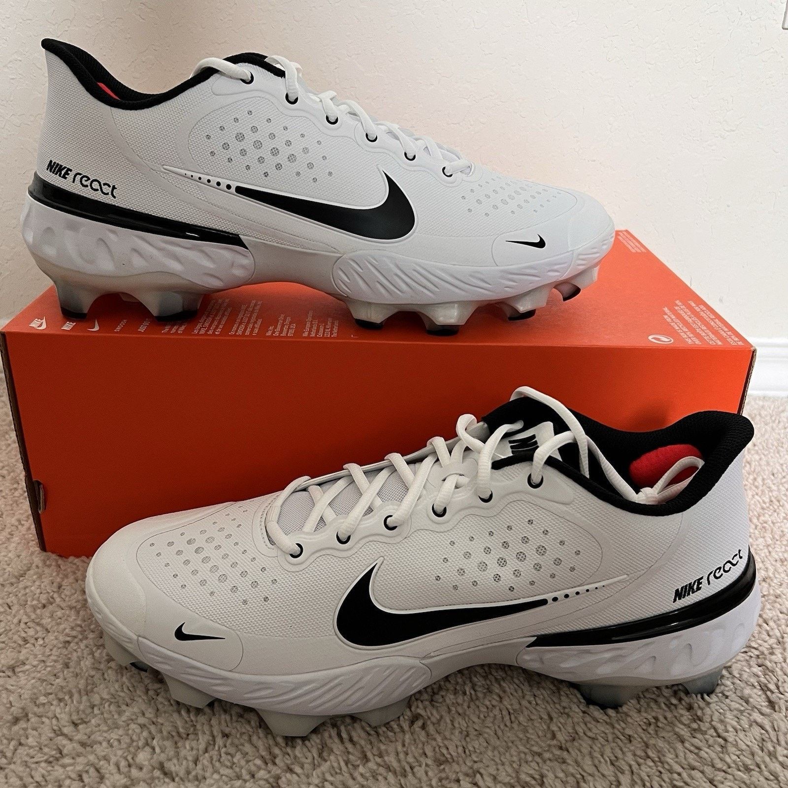 Nike Nike Alpha Huarache Elite 3 Low MCS Baseball Cleats Size 13 Size US 13 / EU 46 - 1 Thumbnail