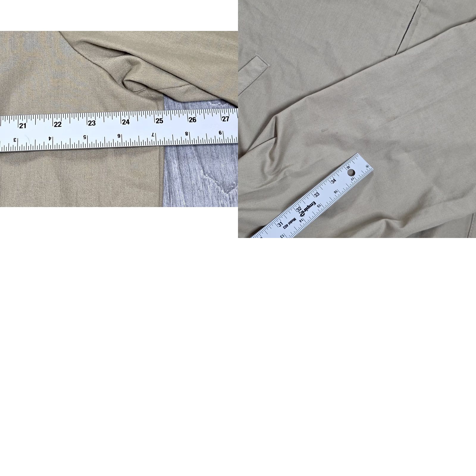 Sears VINTAGE Sears Braggin Dragon Bomber Jacket Beige XLT Tall Contrast trim Mens Jacket Size US XL / EU 56 / 4 - 9 Thumbnail